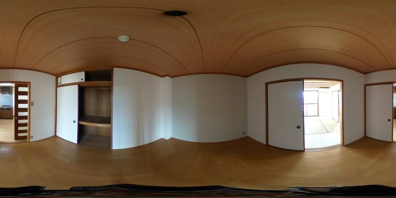 パノラマ画像洋室