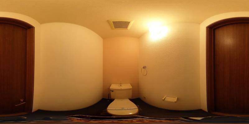 パノラマ画像トイレ