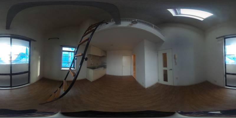 パノラマ画像リビング