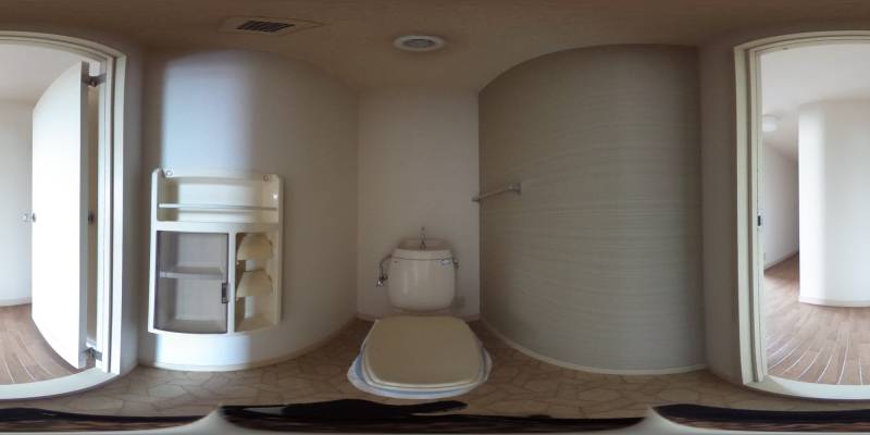 パノラマ画像トイレ