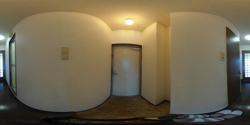 パノラマ画像玄関