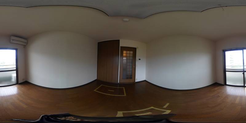 パノラマ画像洋室