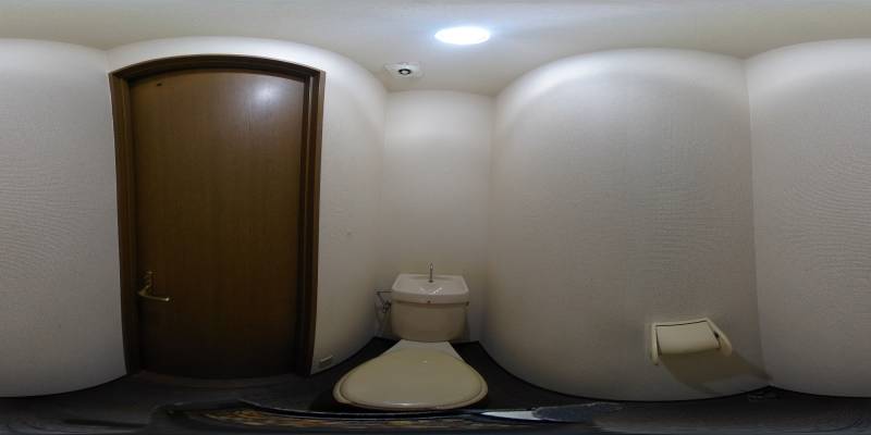 パノラマ画像トイレ