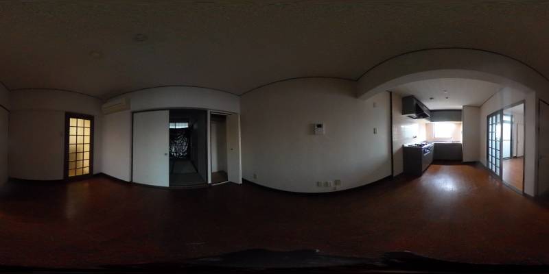 パノラマ画像リビング