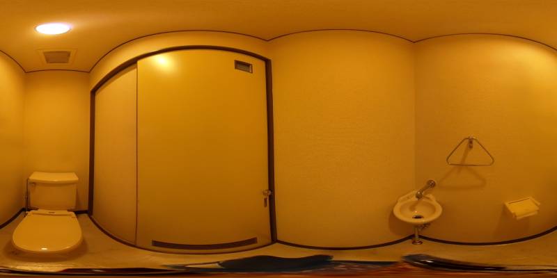 パノラマ画像トイレ