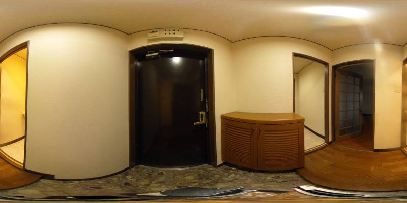 パノラマ画像玄関