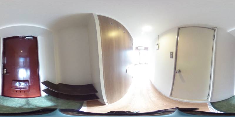 パノラマ画像玄関