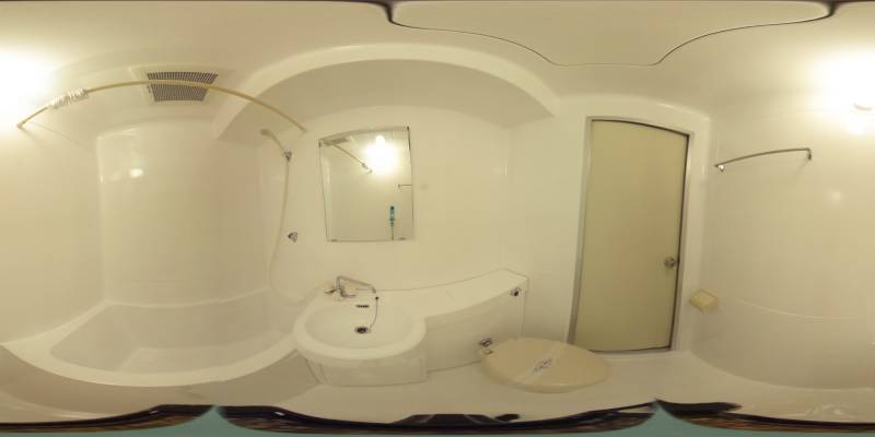パノラマ画像バスルーム
