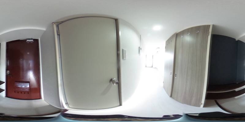 パノラマ画像玄関