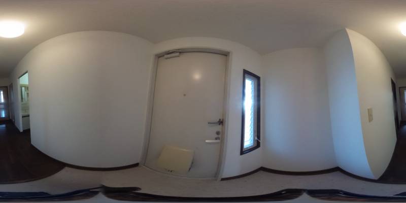パノラマ画像玄関