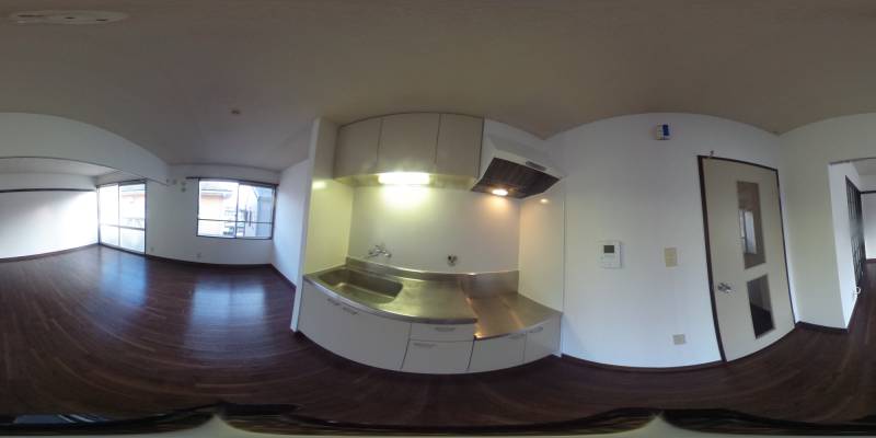 パノラマ画像キッチン