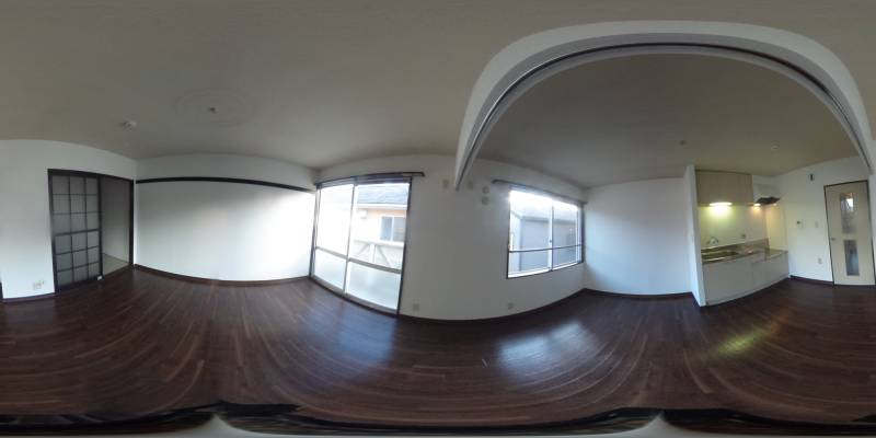 パノラマ画像リビング