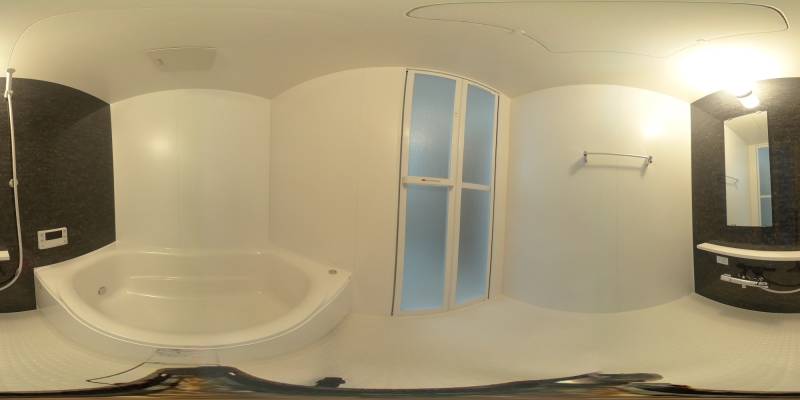 パノラマ画像バスルーム