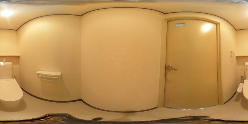 パノラマ画像トイレ