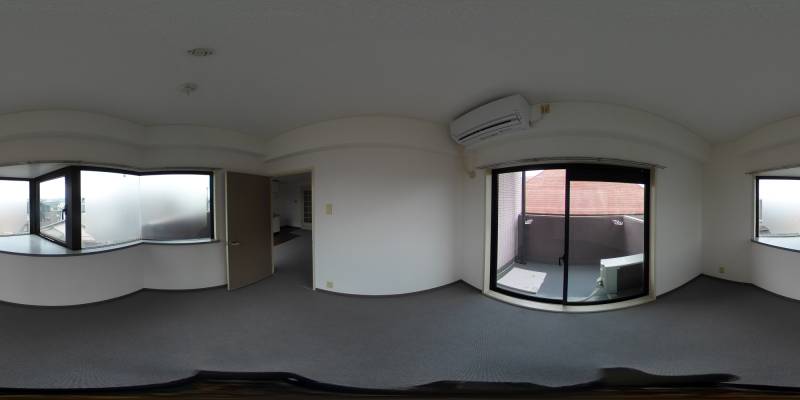 パノラマ画像洋室