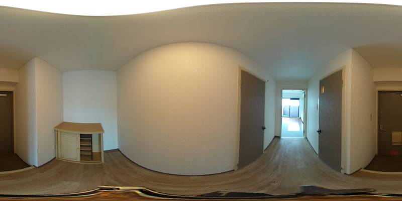 パノラマ画像玄関