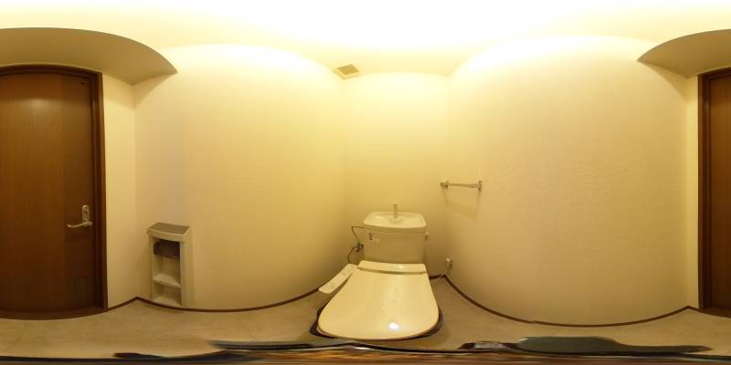 パノラマ画像トイレ