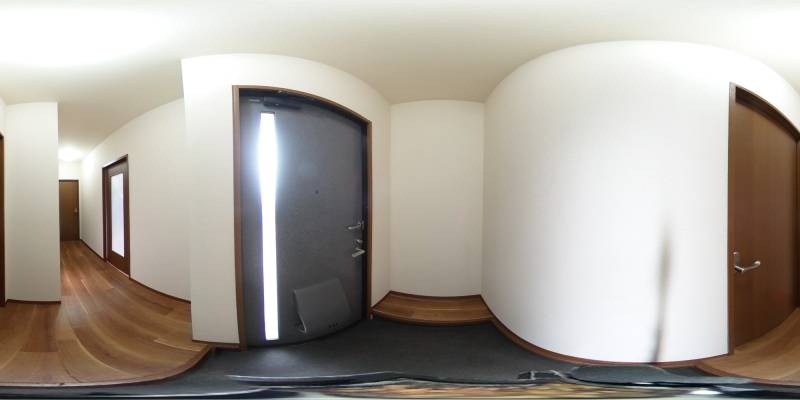 パノラマ画像玄関