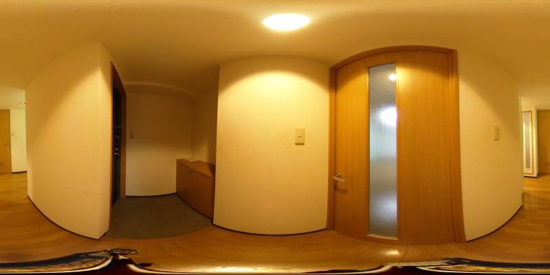 パノラマ画像玄関