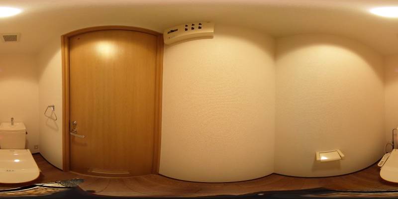 パノラマ画像トイレ