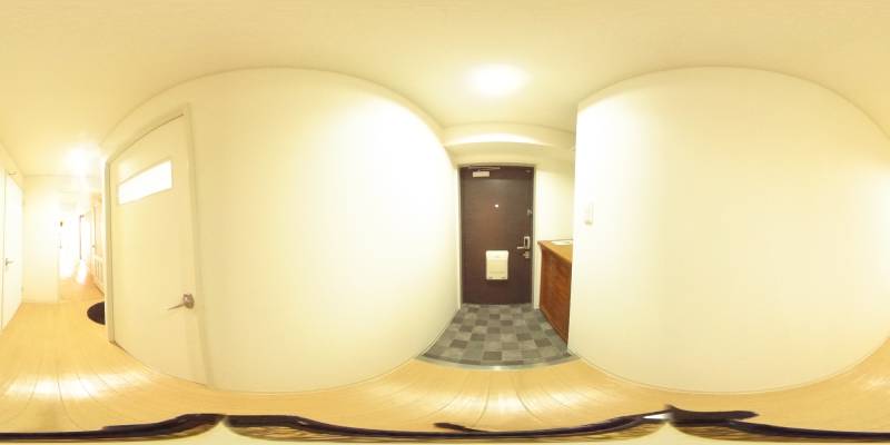 パノラマ画像玄関