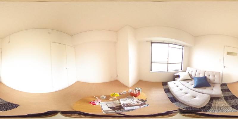パノラマ画像洋室