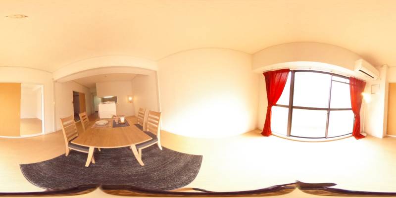 パノラマ画像リビング