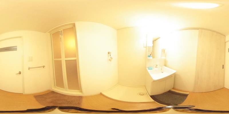 パノラマ画像洗面所