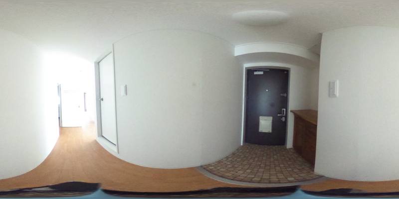 パノラマ画像玄関