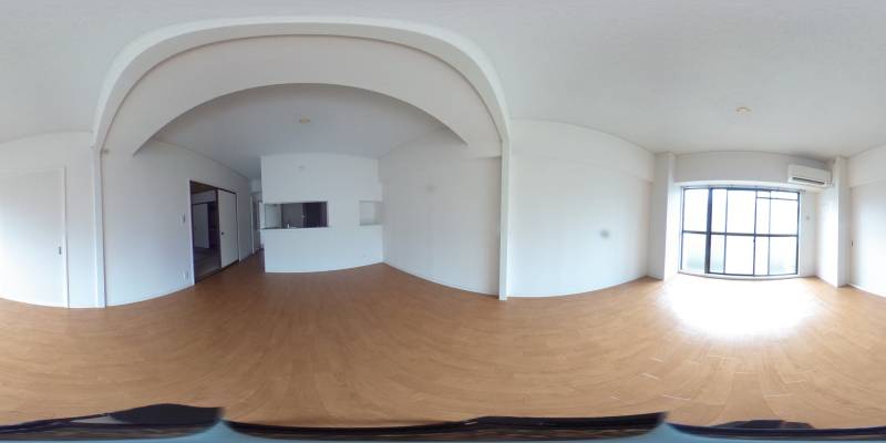 パノラマ画像リビング