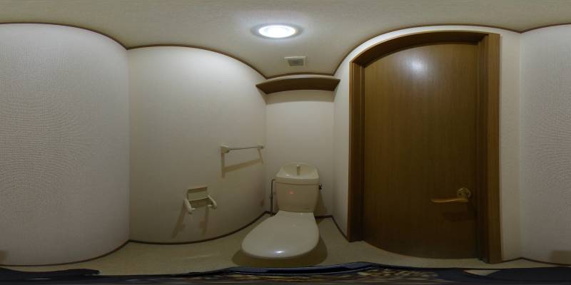 パノラマ画像トイレ