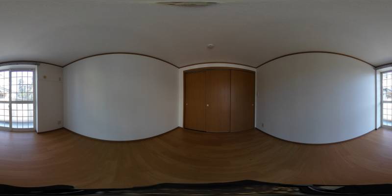 パノラマ画像洋室