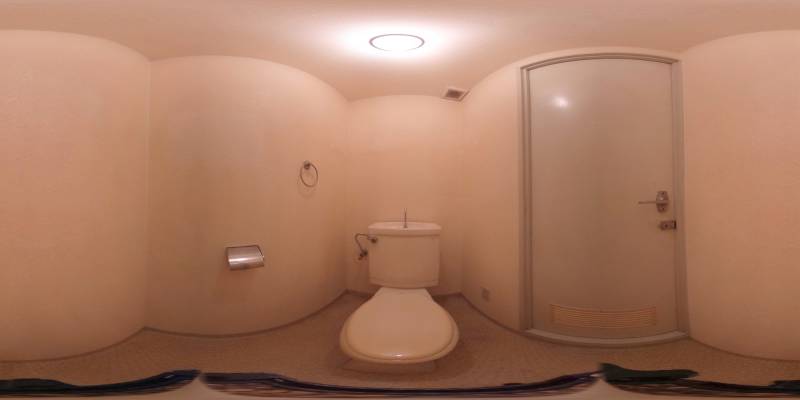 パノラマ画像トイレ