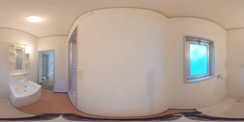 パノラマ画像洗面所