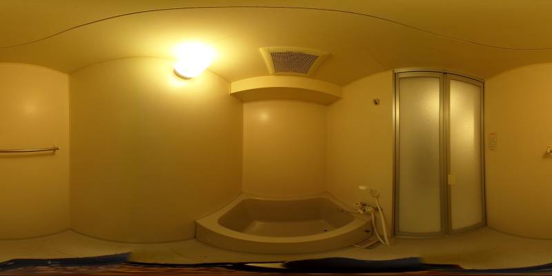 パノラマ画像バスルーム