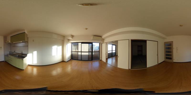 パノラマ画像リビング