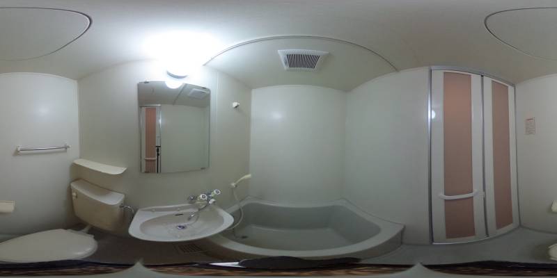 パノラマ画像バスルーム