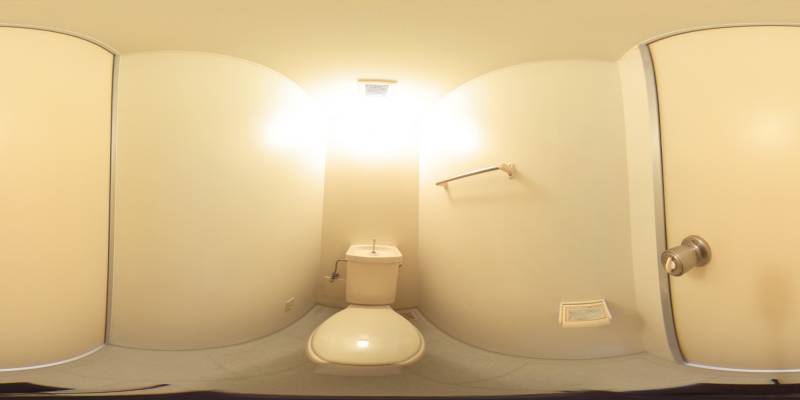 パノラマ画像トイレ
