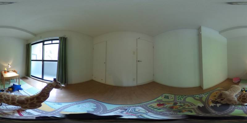 パノラマ画像洋室