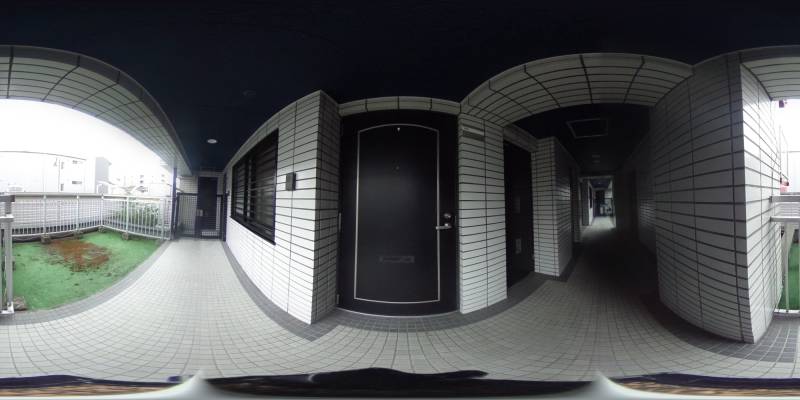 パノラマ画像玄関