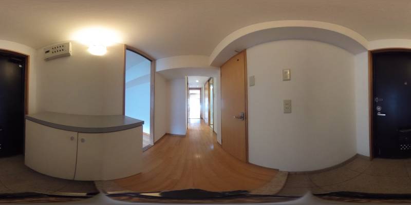 パノラマ画像玄関