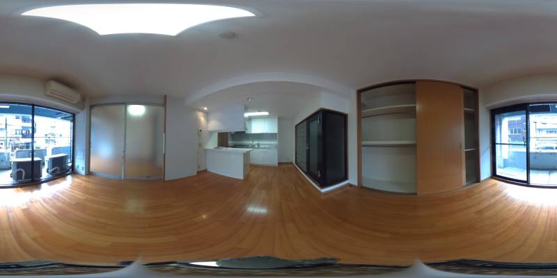 パノラマ画像リビング