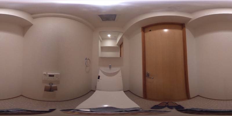 パノラマ画像トイレ