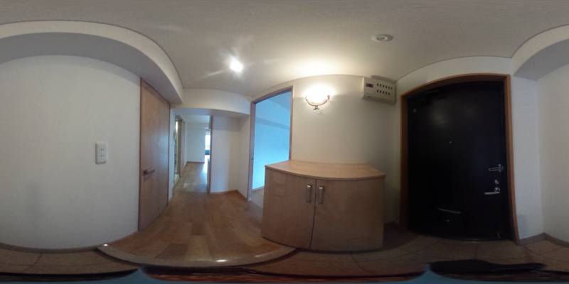 パノラマ画像玄関