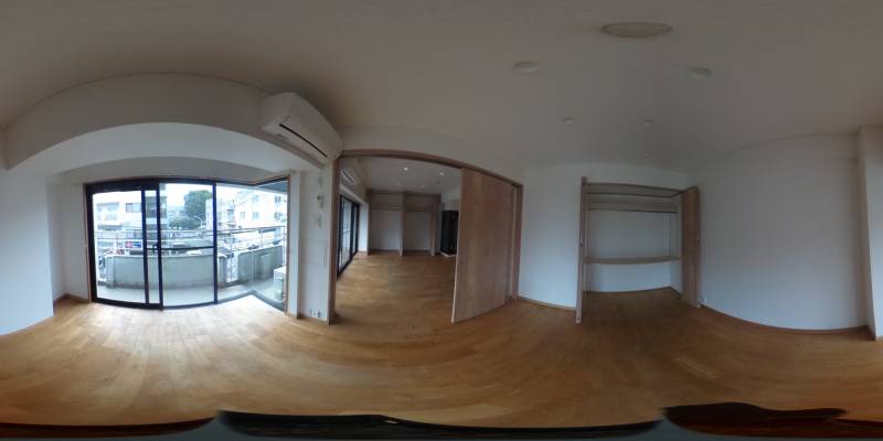 パノラマ画像洋室