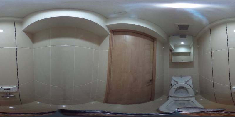 パノラマ画像トイレ