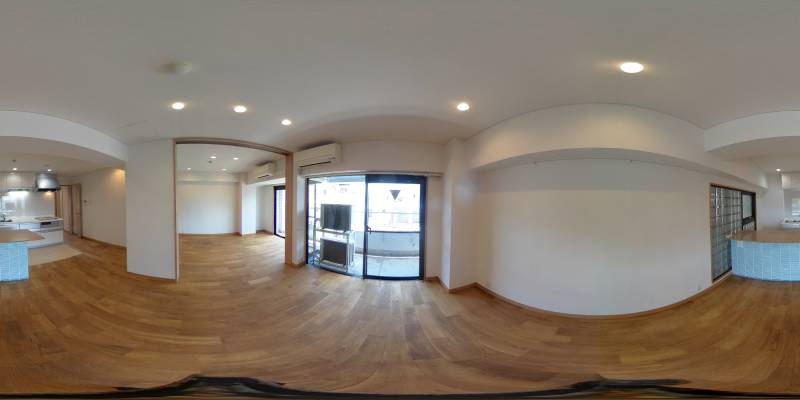 パノラマ画像リビング