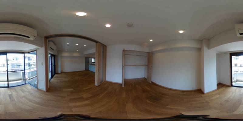 パノラマ画像洋室