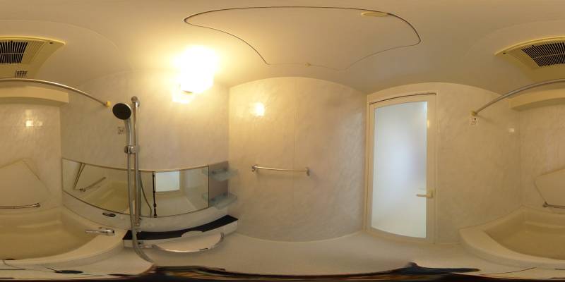 パノラマ画像バスルーム