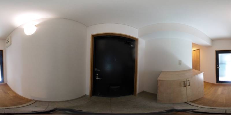 パノラマ画像玄関